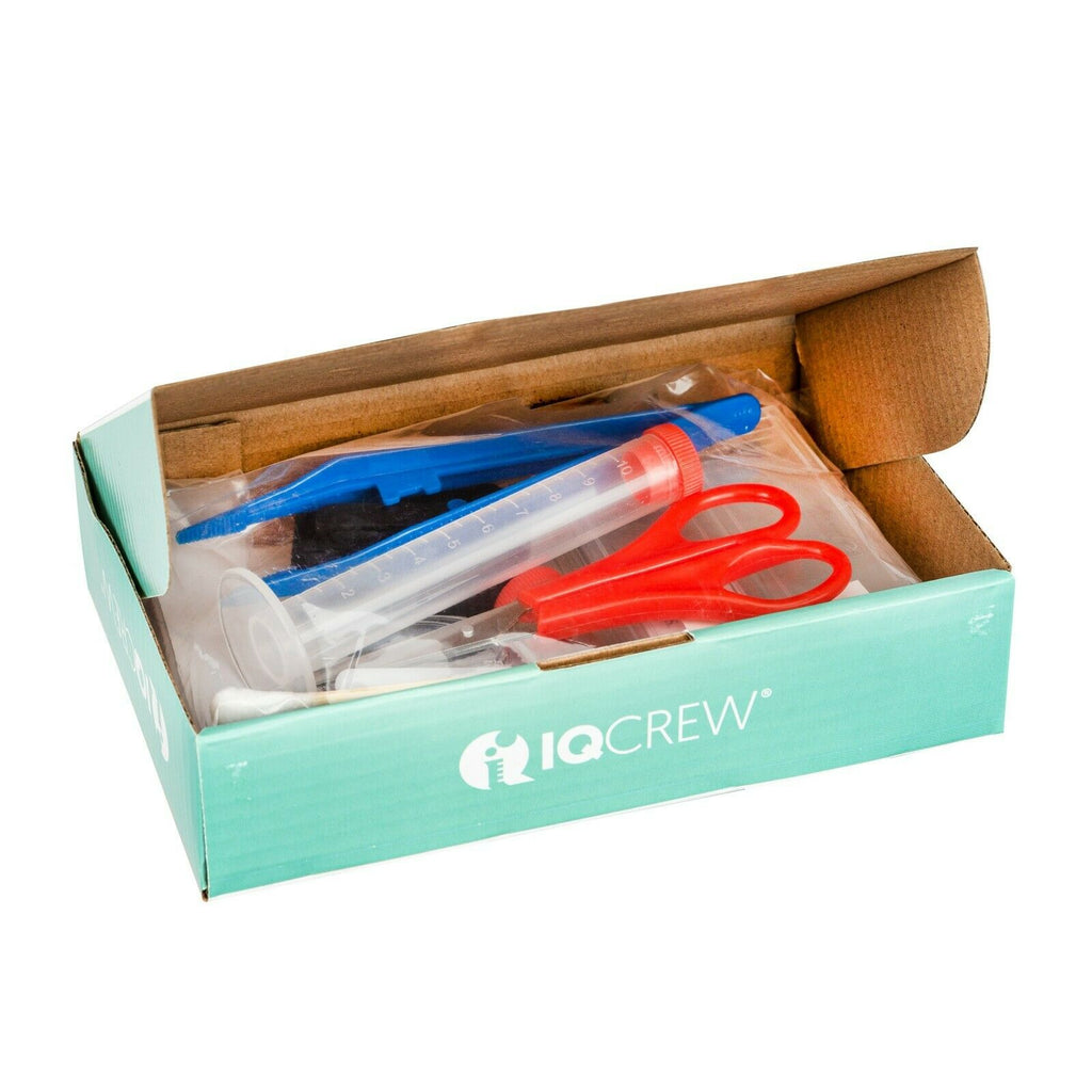 Kit Vetrini Per Microscopio AmScope SP-14 - Con Coloranti E Accessori, Per Campioni E Analisi Di Laboratorio - Foto 2