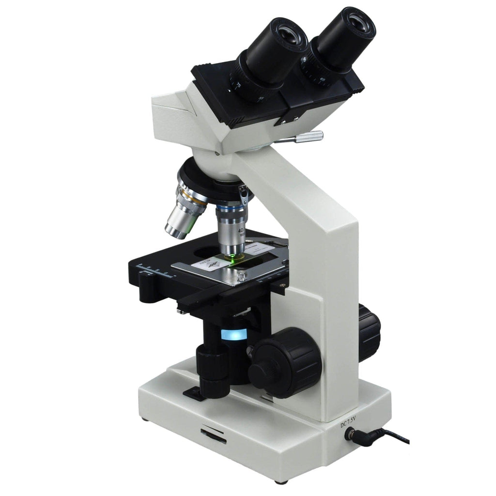 OMAX 40X-2500X LED Digital Lab Binocular Compound Microscope with