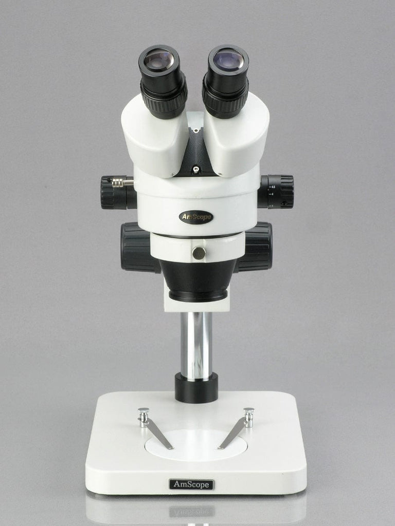 3.5X-45X Inspection Dissecting Zoom Power Stereo Microscope with 64-LED  Light