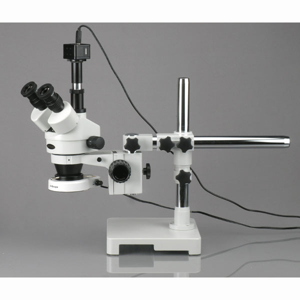 Testa Microscopio Stereo Zoom Binoculare AmScope SM790B 7X-90X