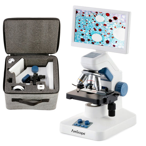 AmScope Digital Integrated Compound Microscopes