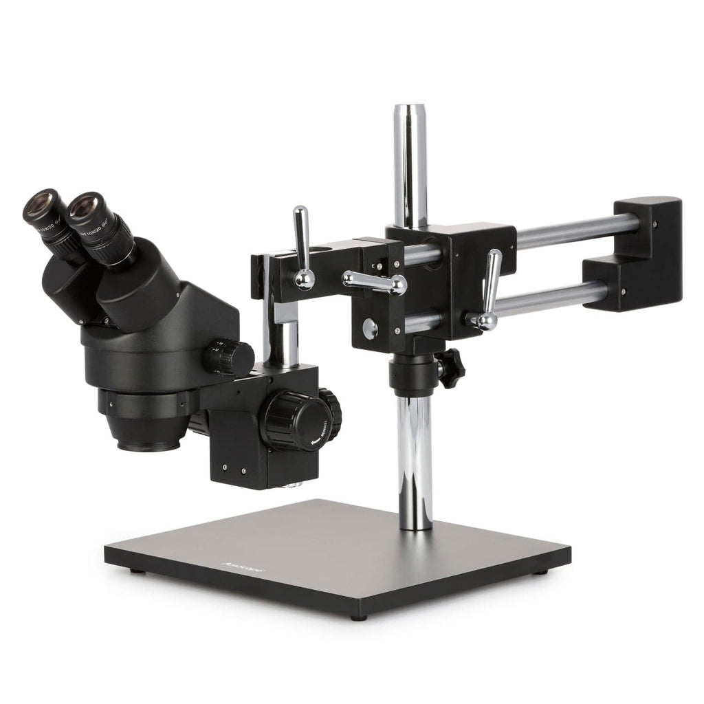 thumbnail image 2 of AmScope SM-1BSZ-V203 3.5X-90X Zoom Binocular Stereo Microscope W/ Pillar Stand & Barlow Lenses 2 of 4
