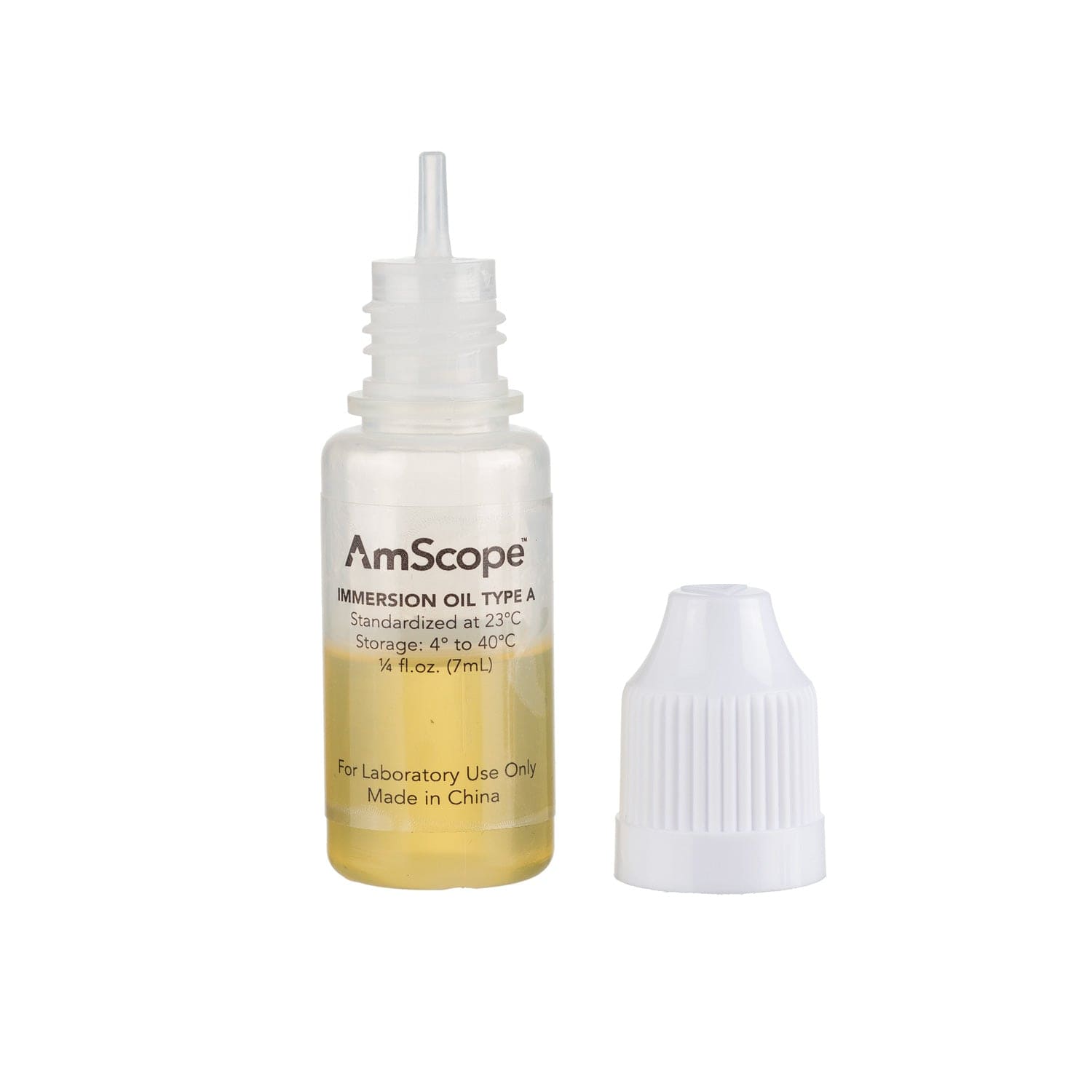 AmScope ML-A Type A Low-viscosity Immersion Oil 1/4 Oz for Light Microscopy