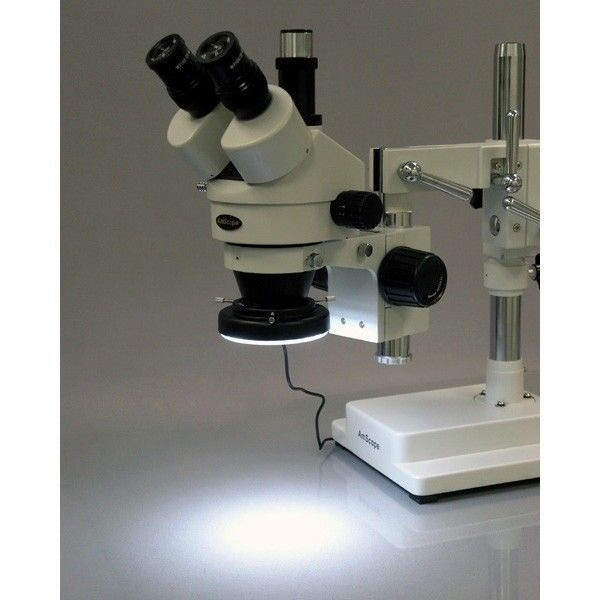 78-LED Microscope LED Ring Light with Controller – AmScope EU