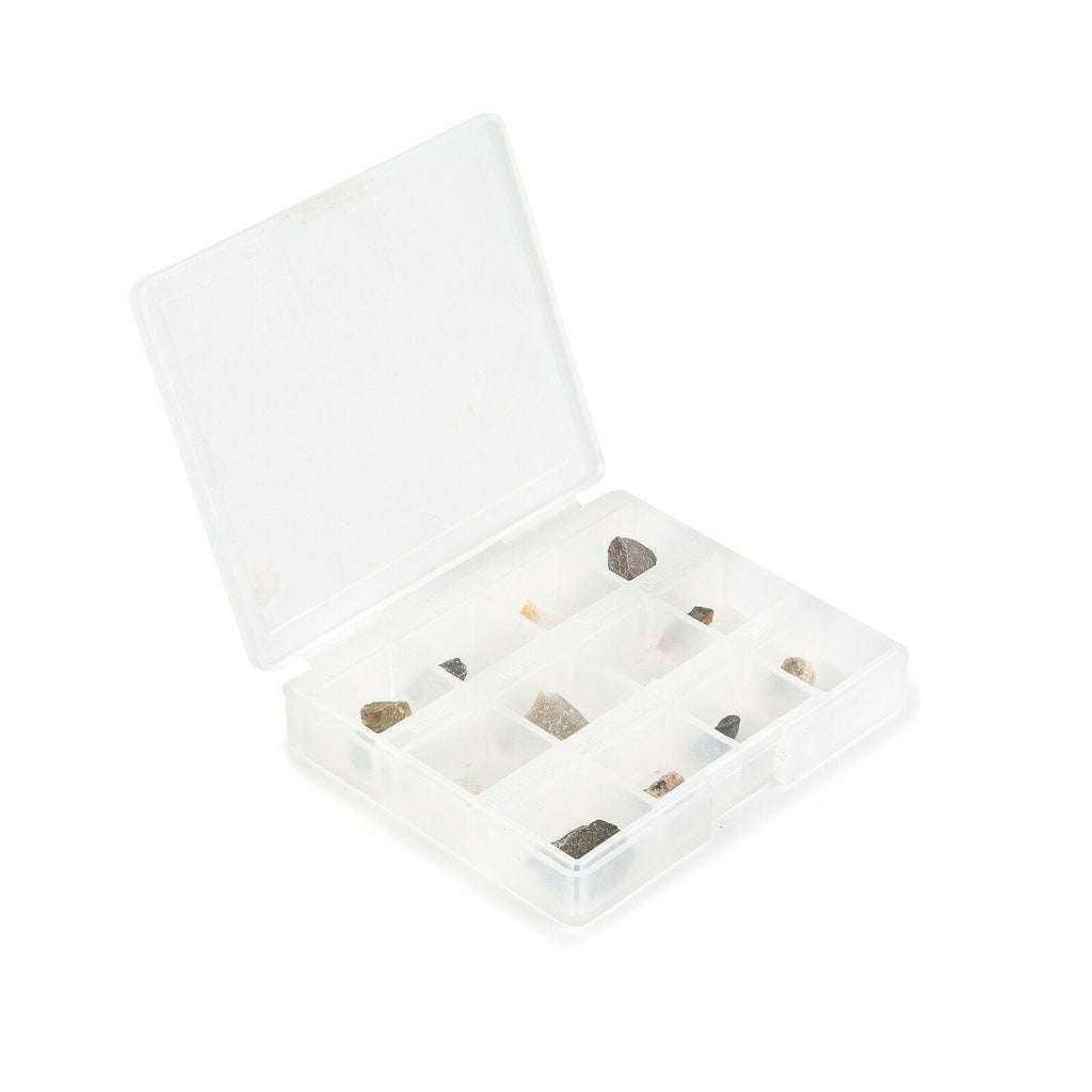 12 Piece Mini Mineral Rock Specimen Kit for Microscopes New Low Price ...