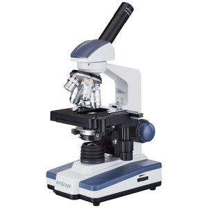 40X to 2500X Monocular LED Compound Microscope + 3MP Digital Eyepiece
