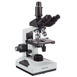 20W LED Simul-Focal Trinocular Darkfield Microscope w/Optional Digital Camera