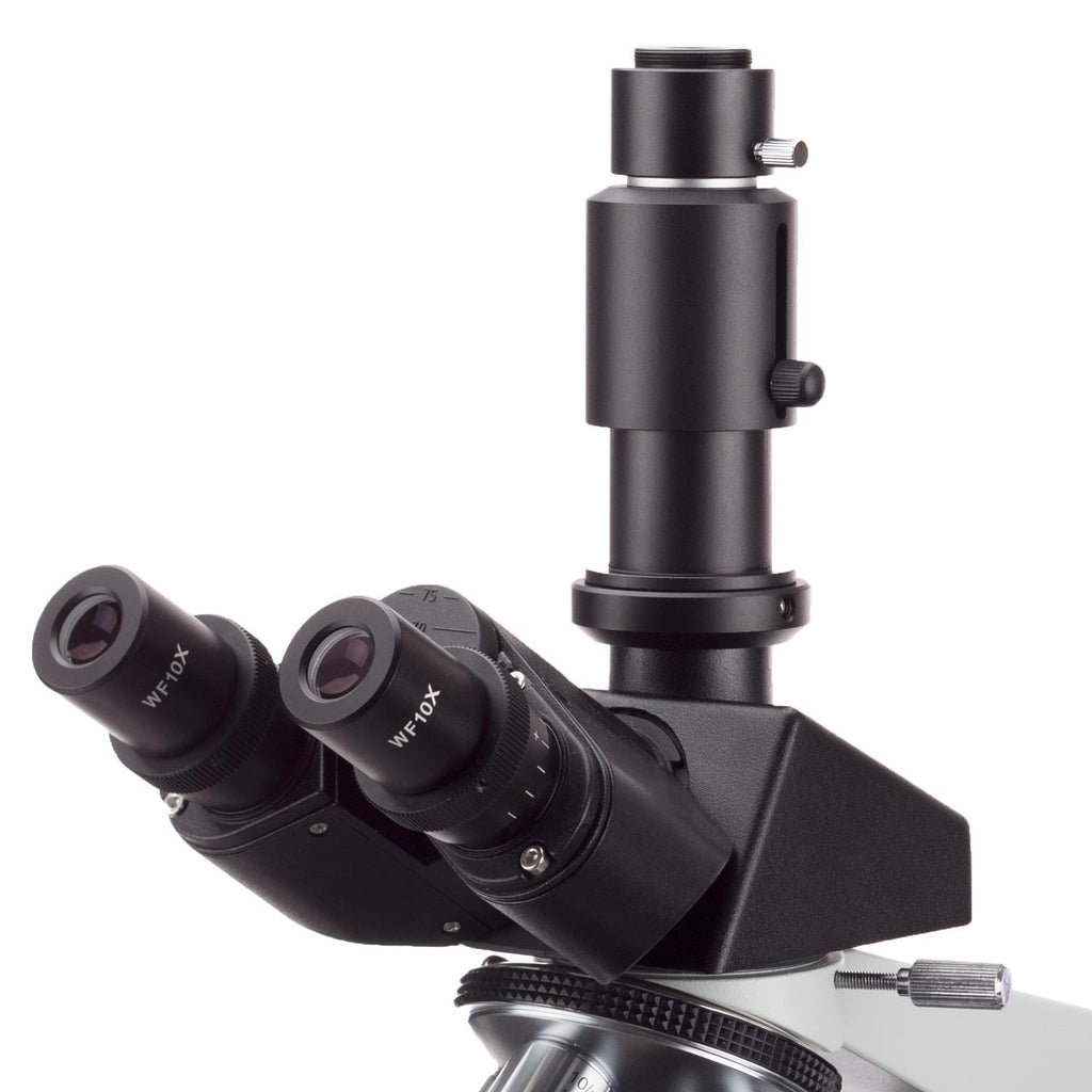 Triocular Microscope AmScope T490 Series Simul-Focal Biological Trinocular Compound Microsc ...