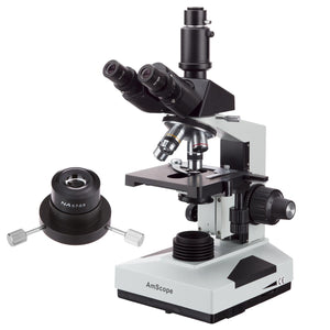 T490 Biological Microscope with Darkfield Condenser