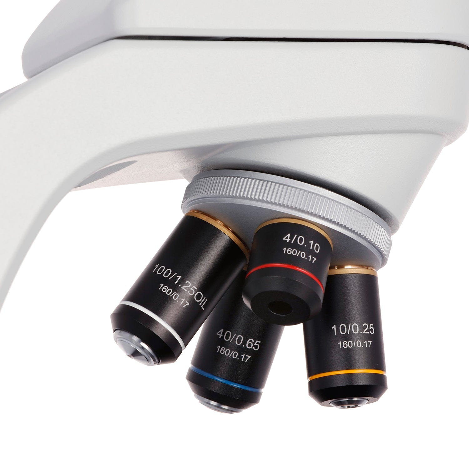 AmScope EduPro EDU550 Series Binocular Compound Microscope with 2-layer mechanical stage and 3W LED illumination