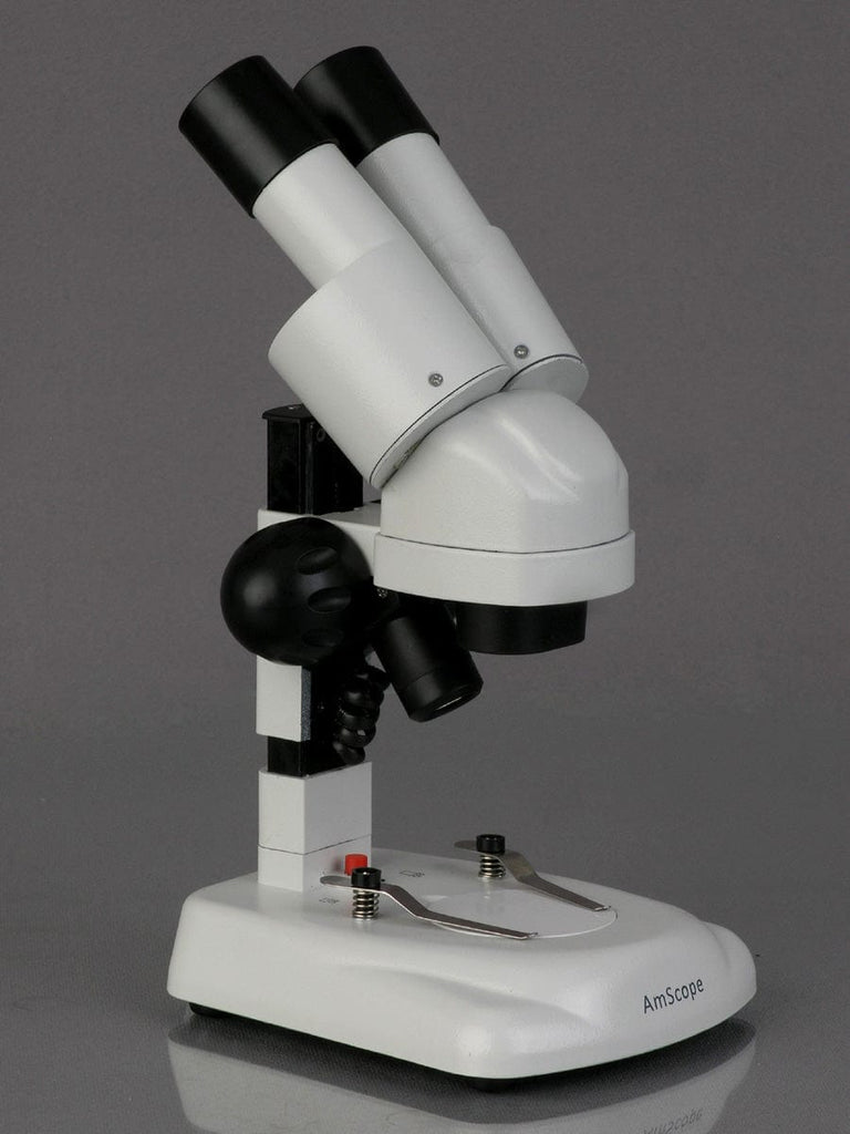 Angled Microscope IQCrew 20X Kid's Portable Stereo Microscope with Angled Head – AmScope EU