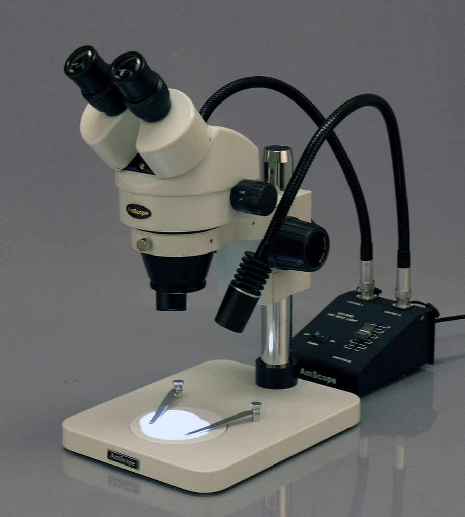 Amscope Mini Microscope AmScope SM-1 Series Inspection and Dissecting Zoom Binocular Stereo Mi ...