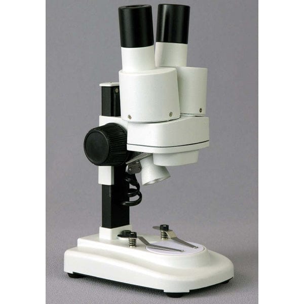 IQCrew By AmScope Kid's SE100 Series Portable Battery-Powered Stereo Microscope 20X-50X Magnification with LED Light