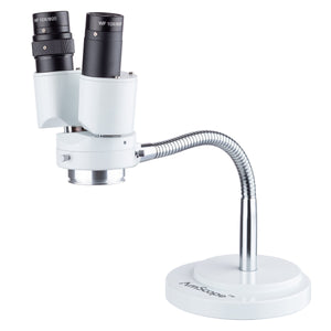 8x Binocular Stereo Microscope on Rotatable Gooseneck Arm