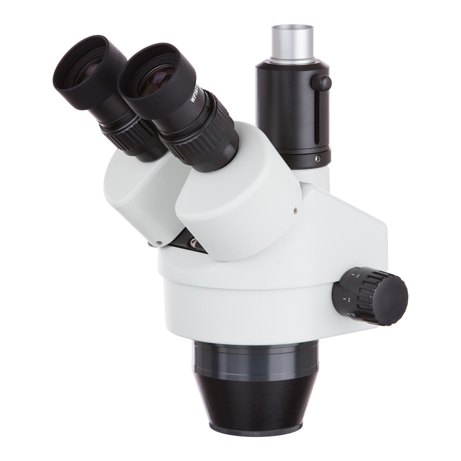 AmScope SM-4 Series Zoom Trinocular Stereo Microscope 3.5X-90X Magnification with Multi-Zone 144 LED and 5MP USB 2.0 C-mount Camera on Double Arm Boom Stand