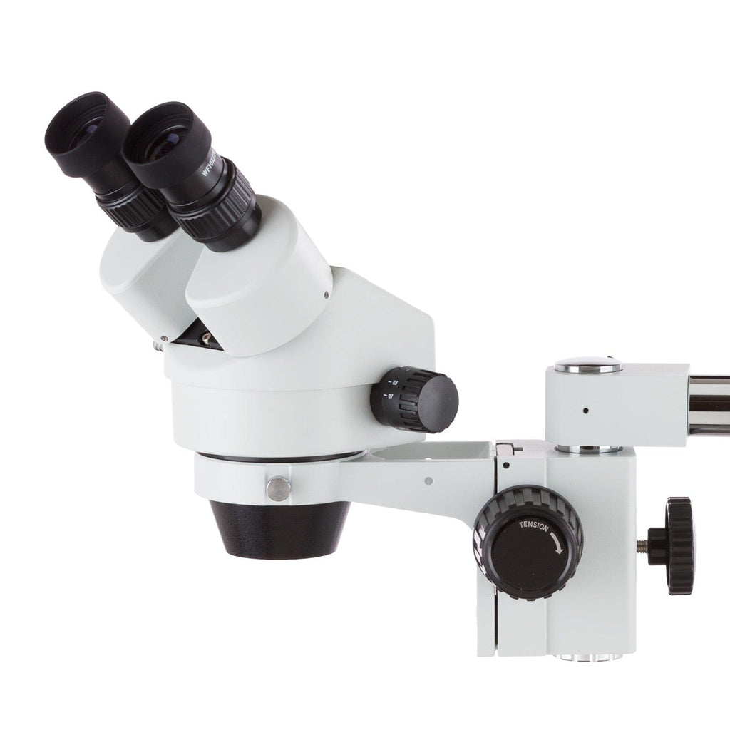 AmScope SM-3 Series Zoom Binocular Stereo Microscope 7X-45X Magnificat ...