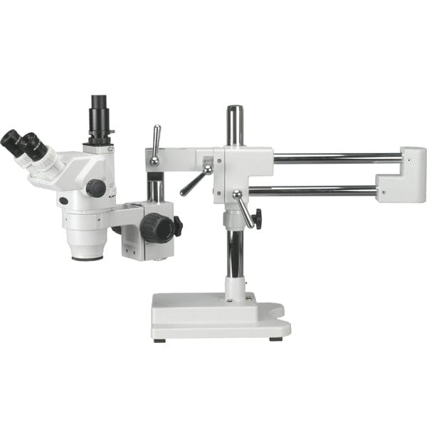 AmScope ZM-4 Series Ultimate Zoom Trinocular Stereo Microscope 2X-90X ...
