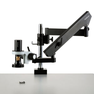 Amscope 0.7X-5.6X HDMI WiFi USB Digital Microscope Zoom Optics 2MP w Arm Stand