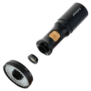 Amscope 0.35X-11.2X All-in-One HDMI WiFi USB Digital Microscope Zoom Optics 2MP