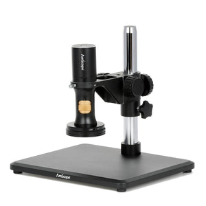 Amscope 0.35X-11.2X All-in-1 USB Digital Zoom LED Microscope 8.3MP w Table Stand