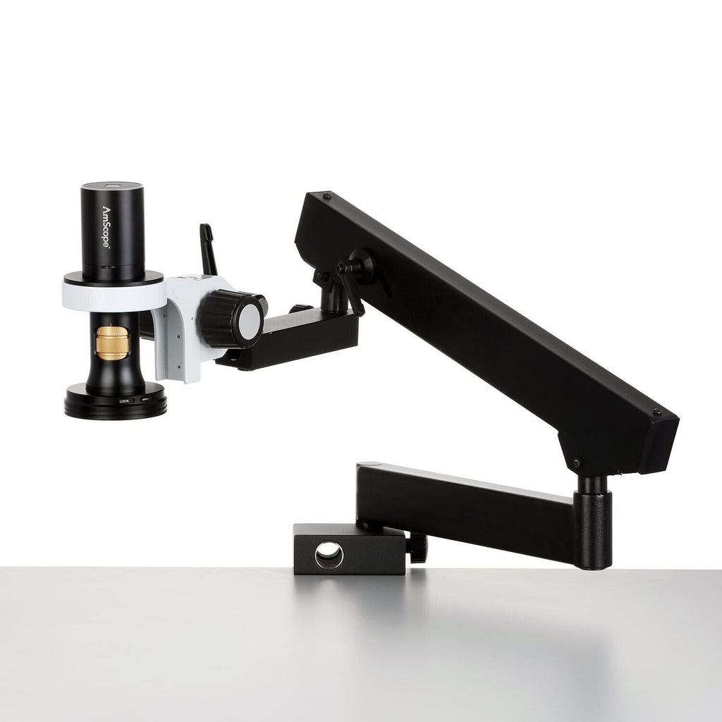 AmScope DM756 Series 8.3MP All-in-One USB Digital Microscope 0.7X-5.6X ...
